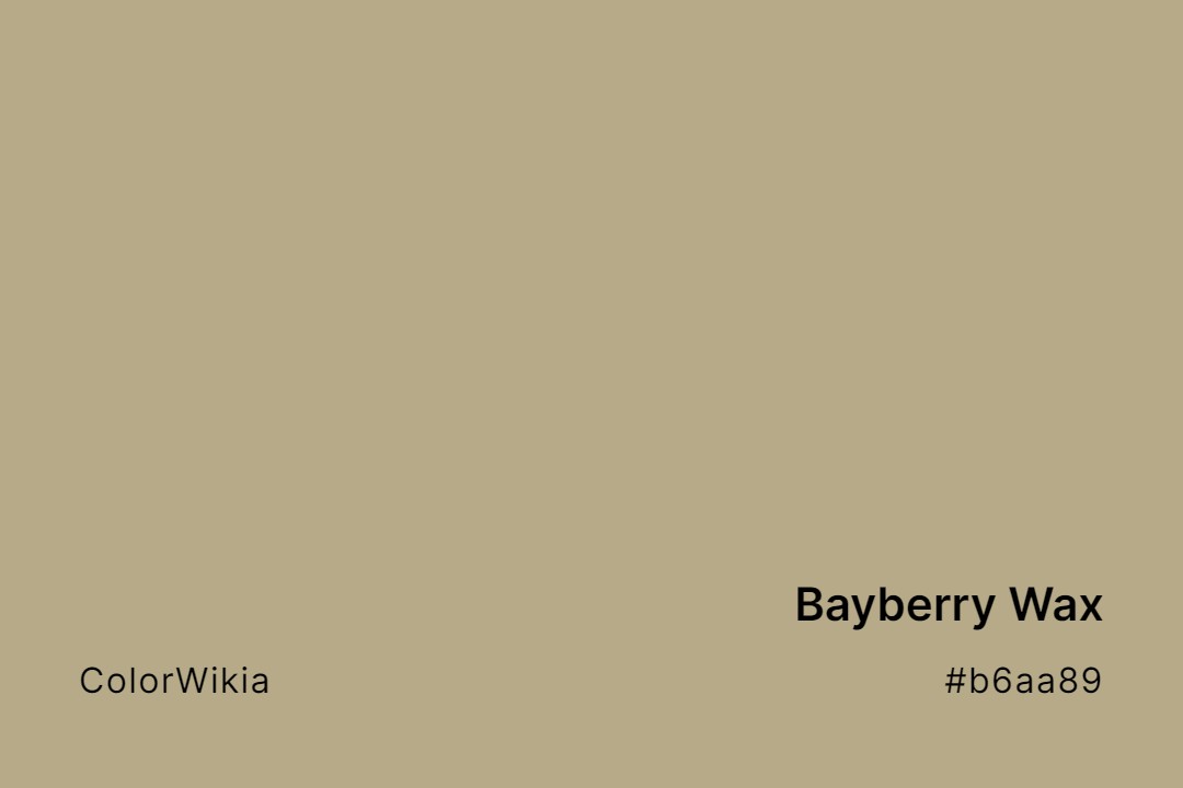 bayberry wax color b6aa89