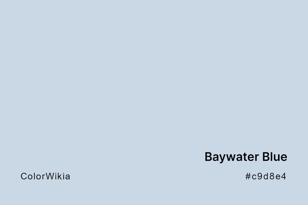 Baywater Blue Color – #c9d8e4: Codes and Complete Breakdown
