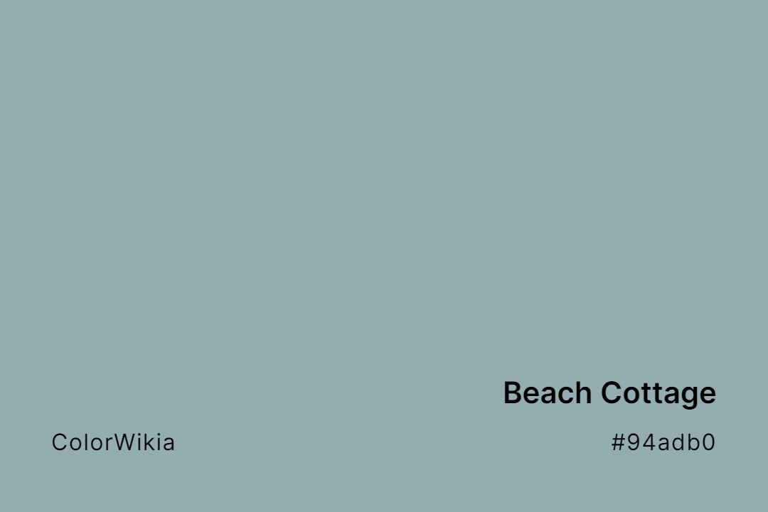 beach cottage color 94adb0