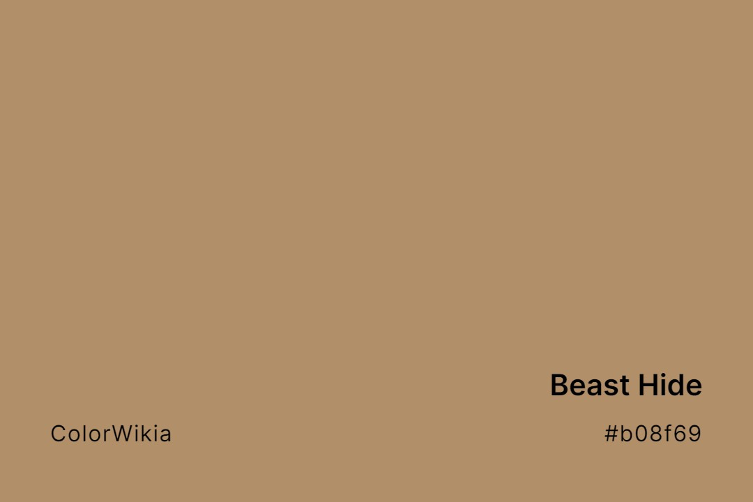 Beast Hide Color – #b08f69: Codes and Complete Breakdown