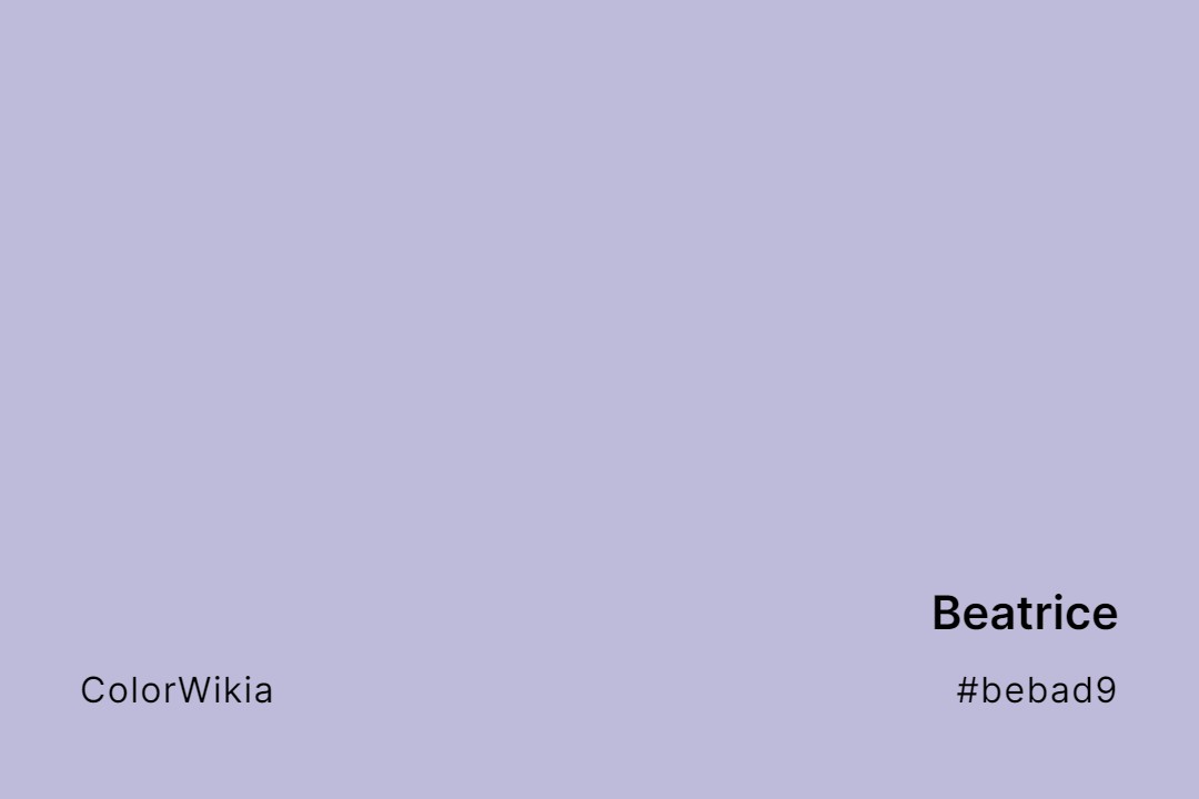 Beatrice Color – #bebad9: Codes and Complete Breakdown