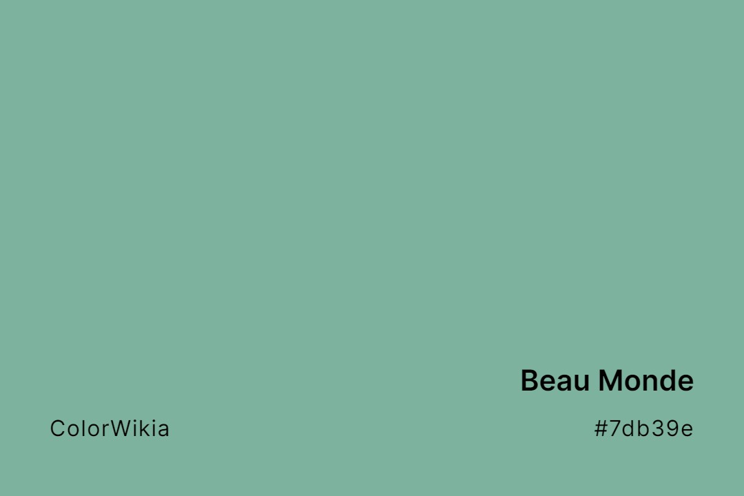Beau Monde Color – #7db39e: Codes and Complete Breakdown