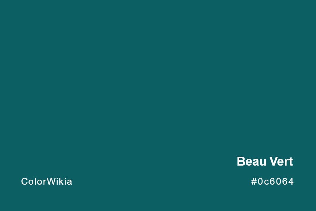 Beau Vert Color – #0c6064: Codes and Complete Breakdown