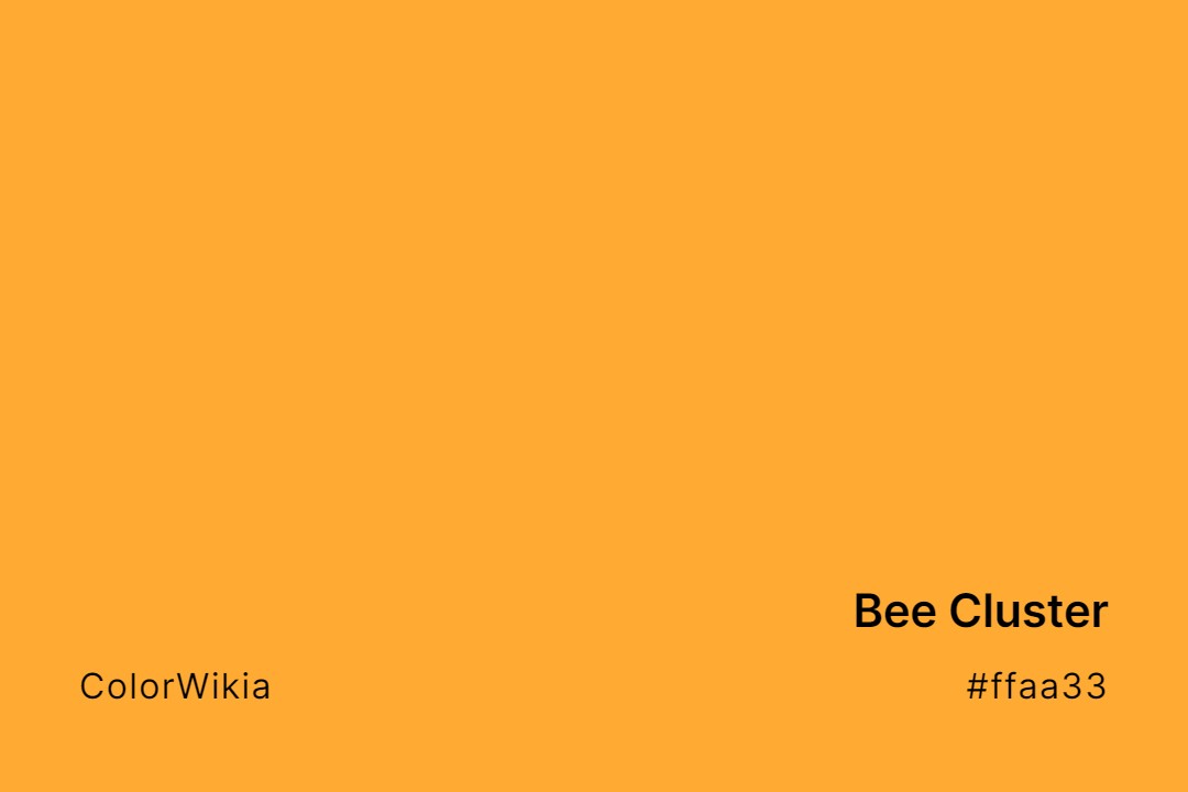 Bee Cluster Color – #ffaa33: Codes and Complete Breakdown