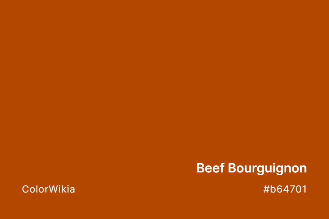 beef bourguignon color b64701