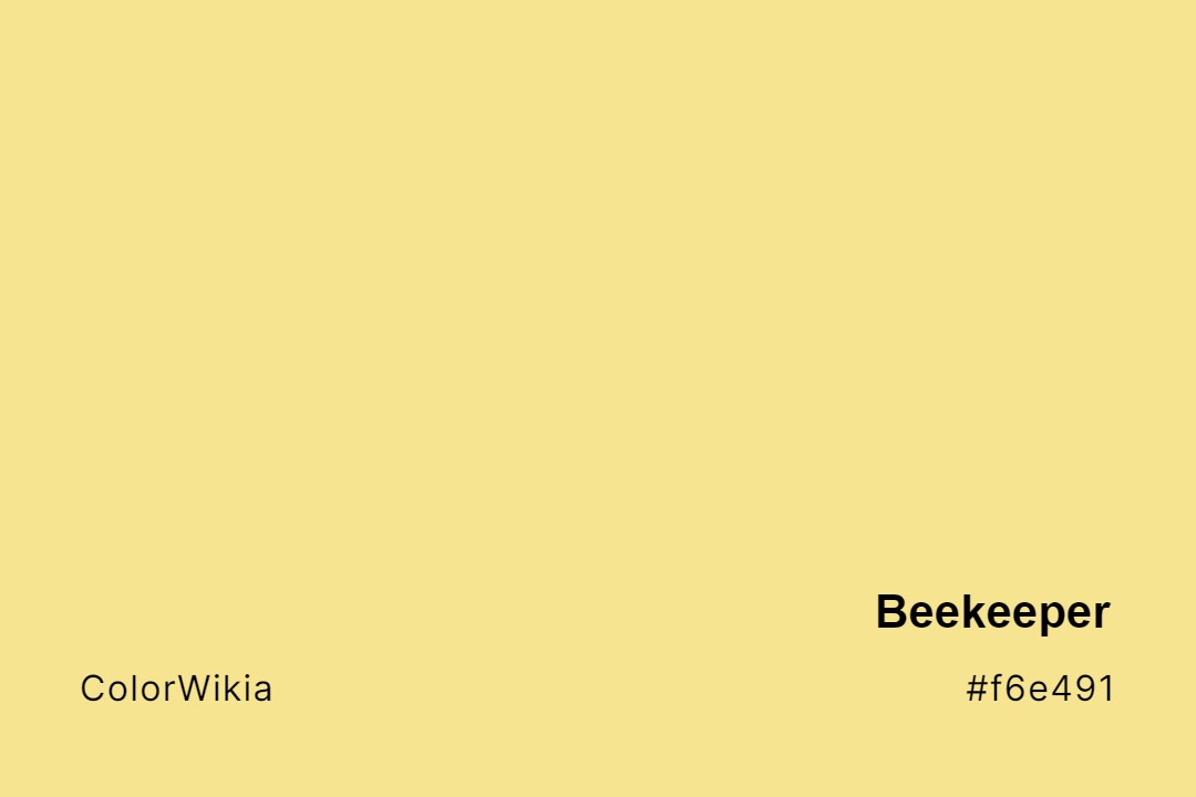 Beekeeper Color – #f6e491: Codes and Complete Breakdown