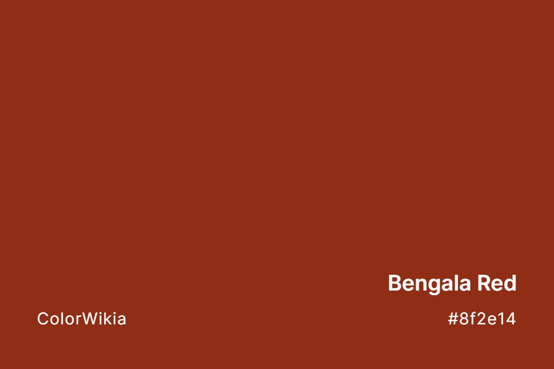 Bengala Red Color – #8f2e14: Codes and Complete Breakdown