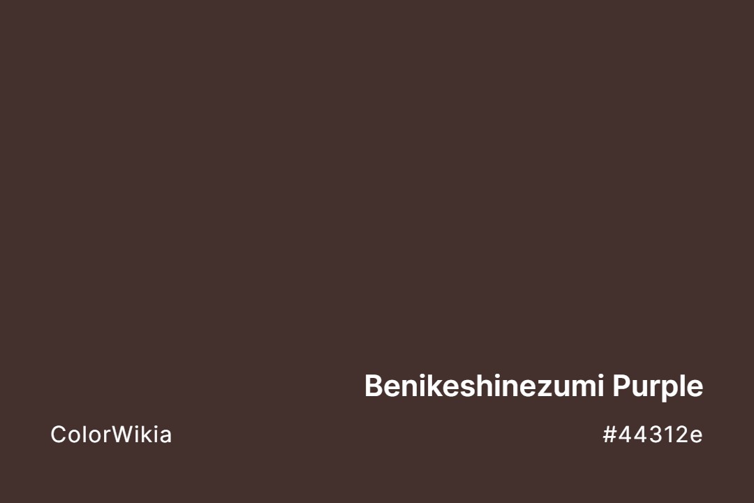 Benikeshinezumi Purple Color – #44312e: Codes and Complete Breakdown