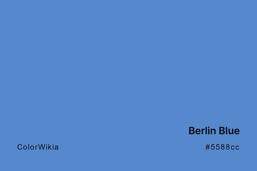 Berlin Blue Color – #5588cc: Codes and Complete Breakdown