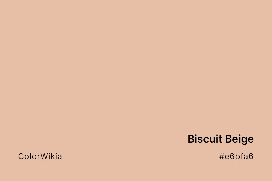 biscuit beige color e6bfa6