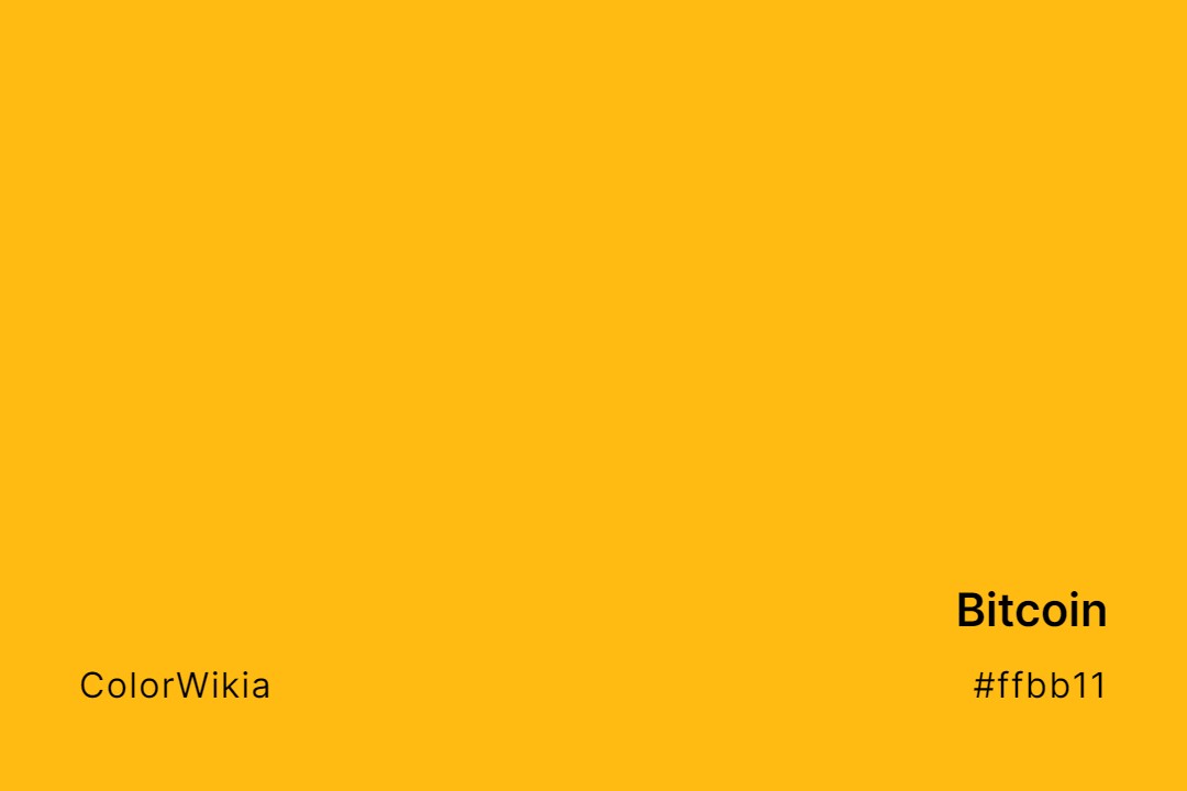 Bitcoin Color – #ffbb11: Codes and Complete Breakdown