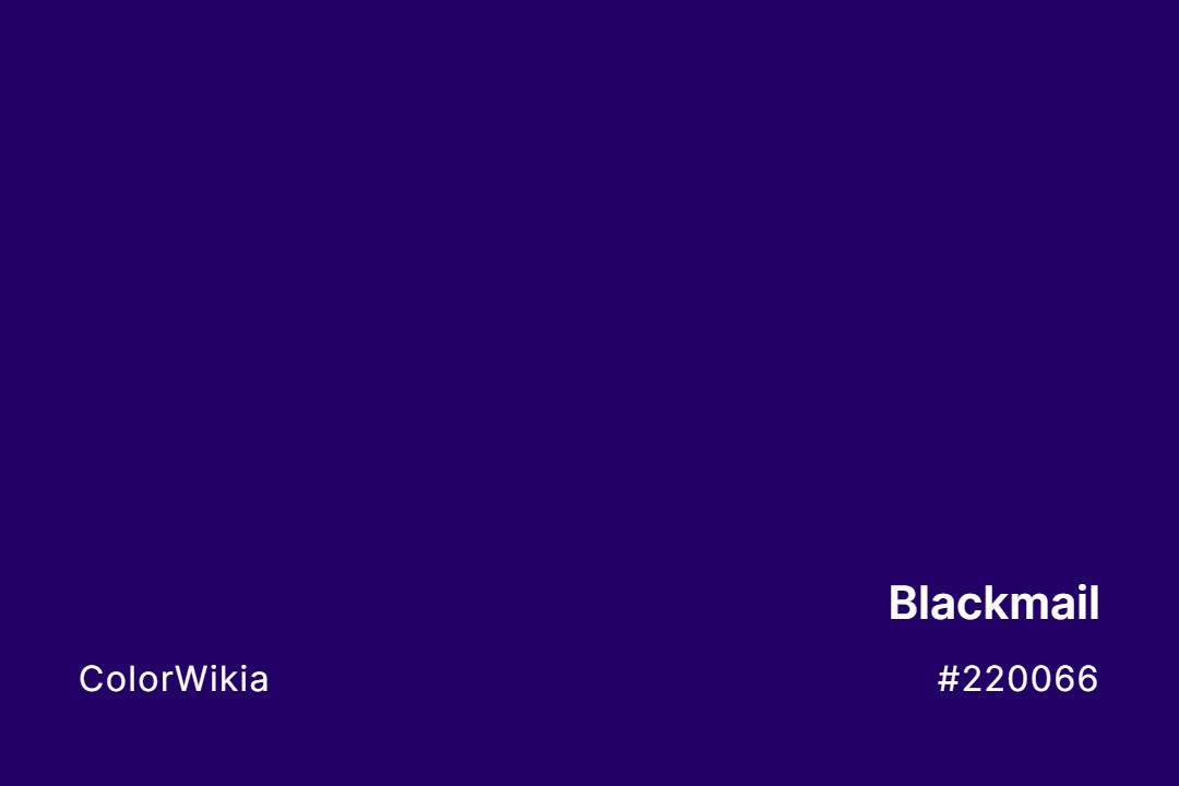 Blackmail Color – #220066: Codes and Complete Breakdown