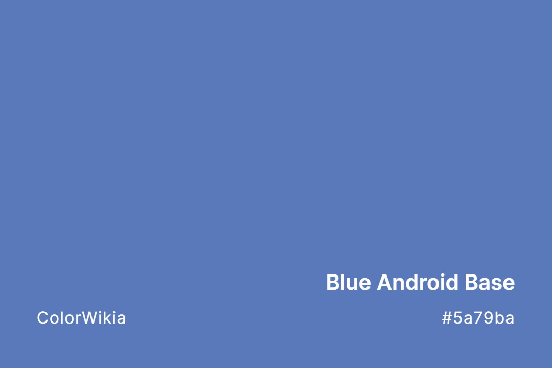 blue android base color 5a79ba