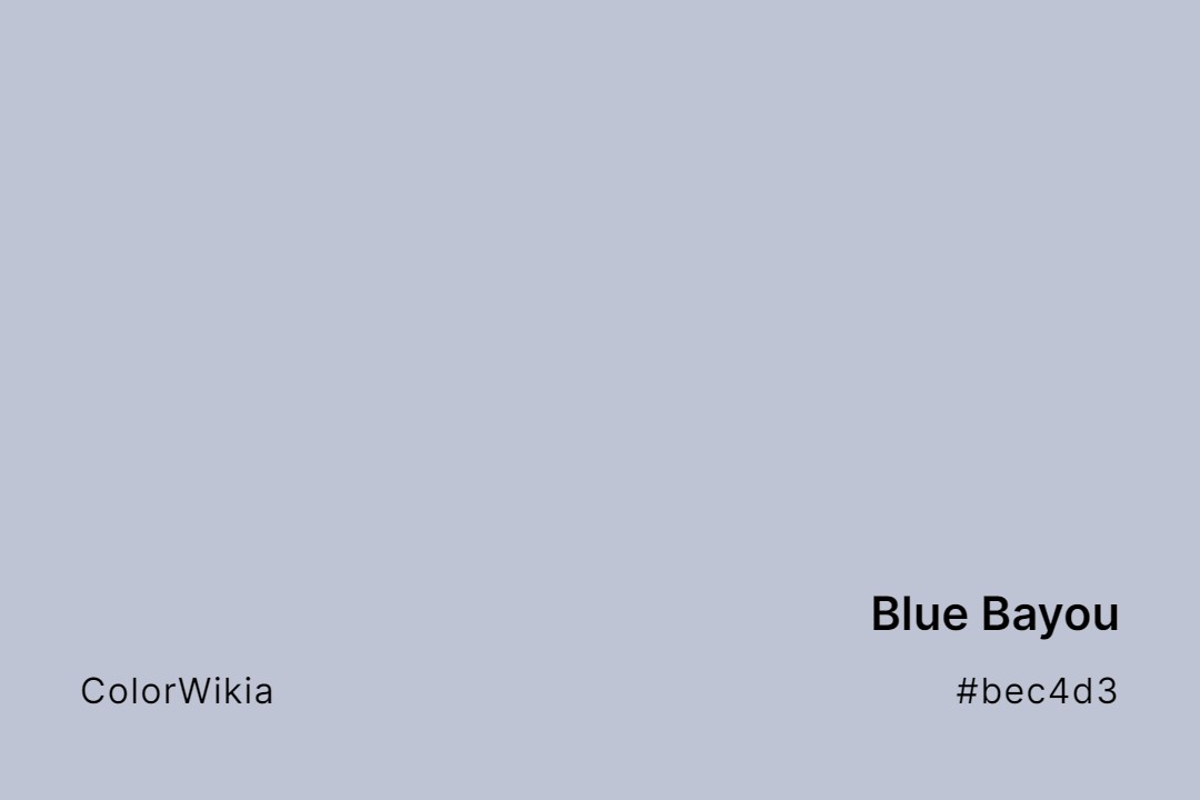 blue bayou color bec4d3