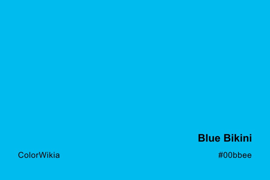 Blue Bikini Color – #00bbee: Codes and Complete Breakdown