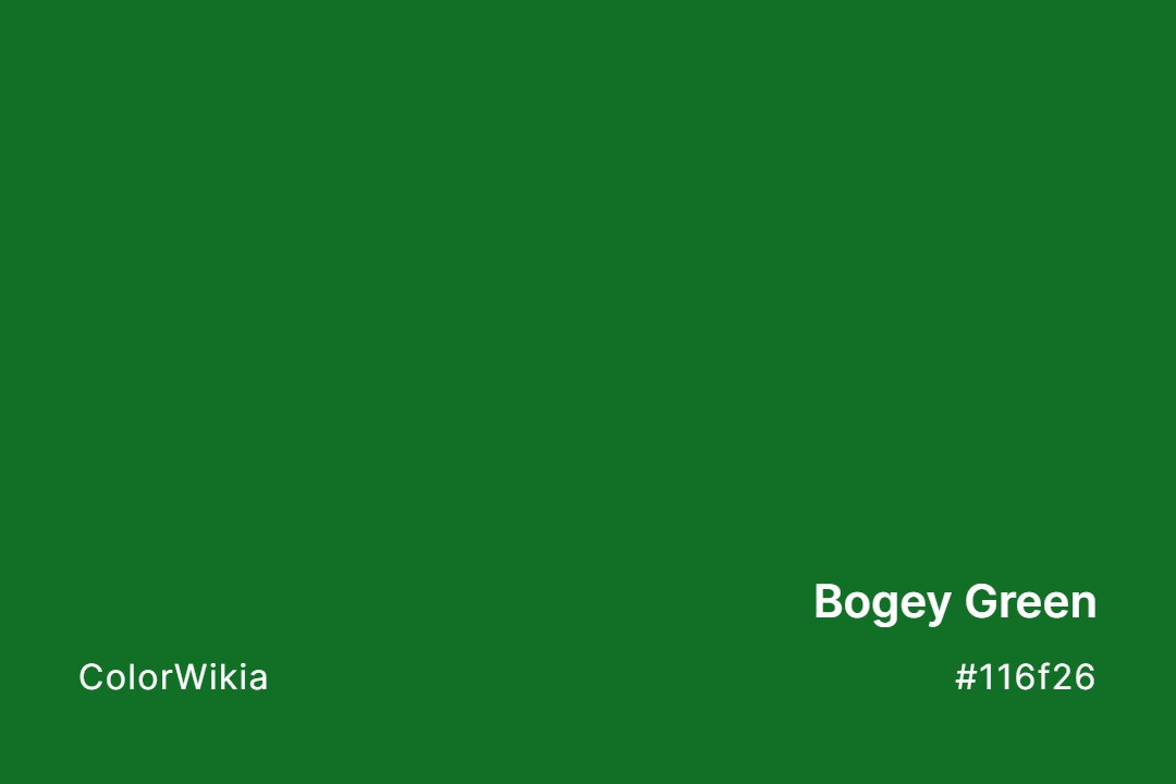 Bogey Green Color – #116f26: Codes and Complete Breakdown