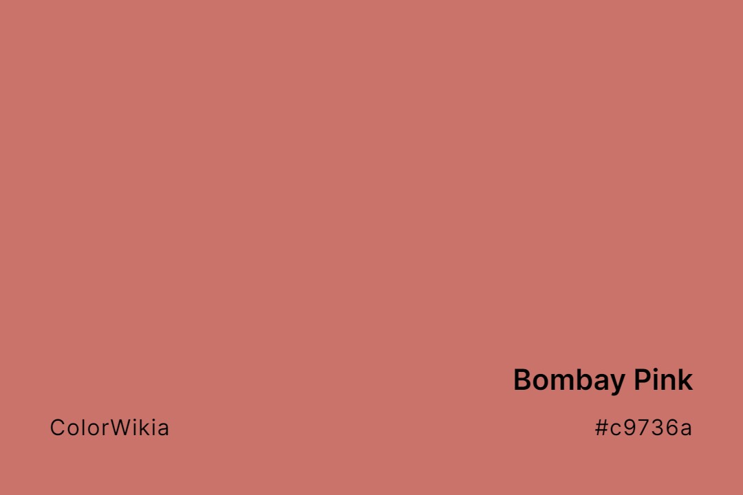 Bombay Pink Color – #c9736a: Codes and Complete Breakdown