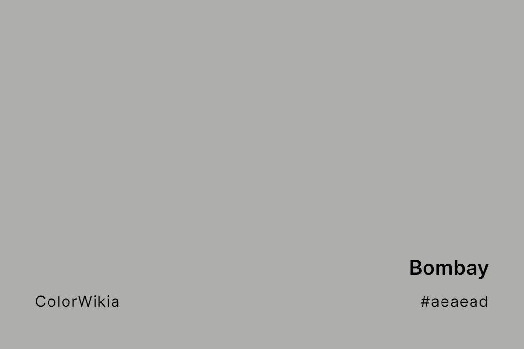 Bombay Color – #aeaead: Codes and Complete Breakdown