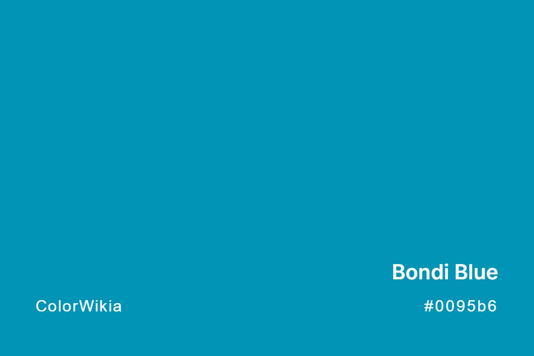 Bondi Blue Color – #0095b6: Codes and Complete Breakdown