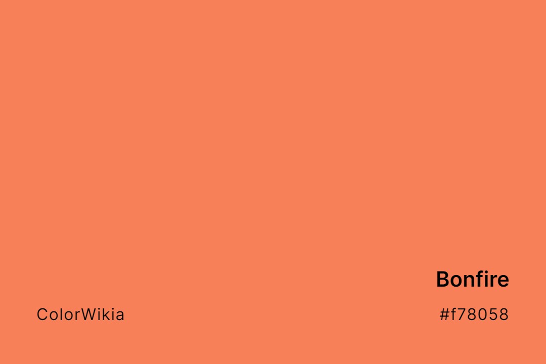 Bonfire Color – #f78058: Codes and Complete Breakdown