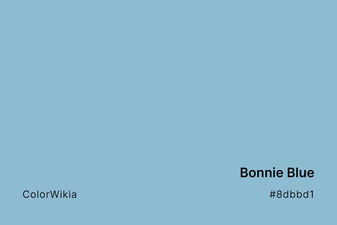 Bonnie Blue Color – #8dbbd1: Codes and Complete Breakdown