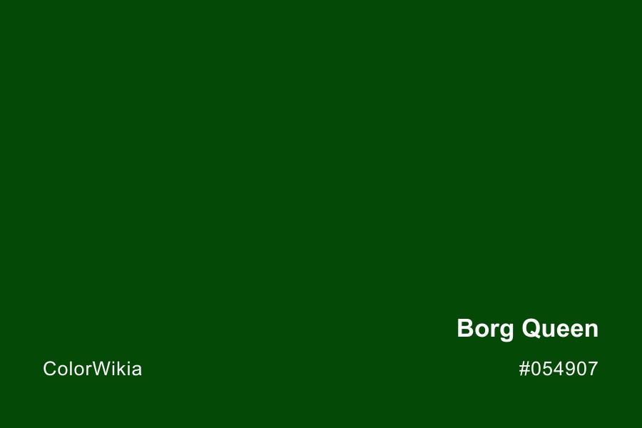 borg queen color 054907