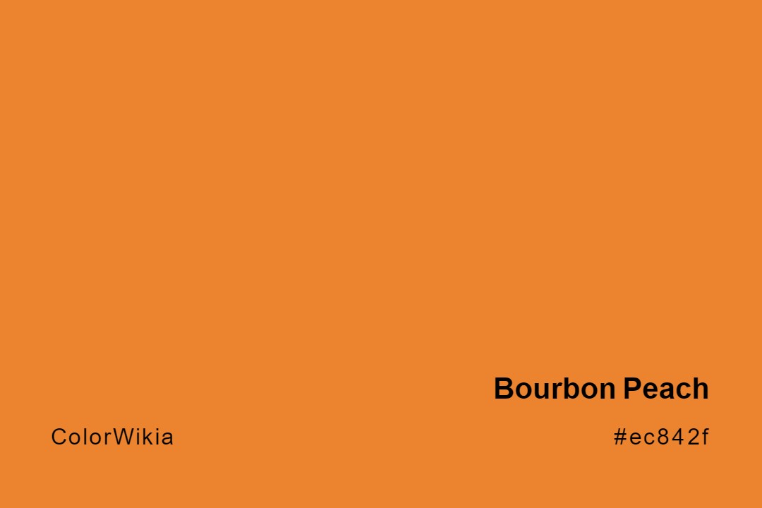 Bourbon Peach Color – #ec842f: Codes and Complete Breakdown