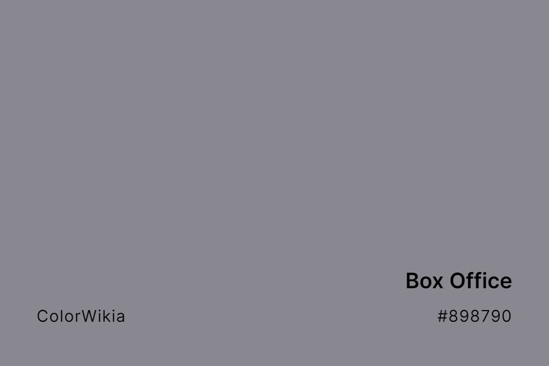 box office color 898790