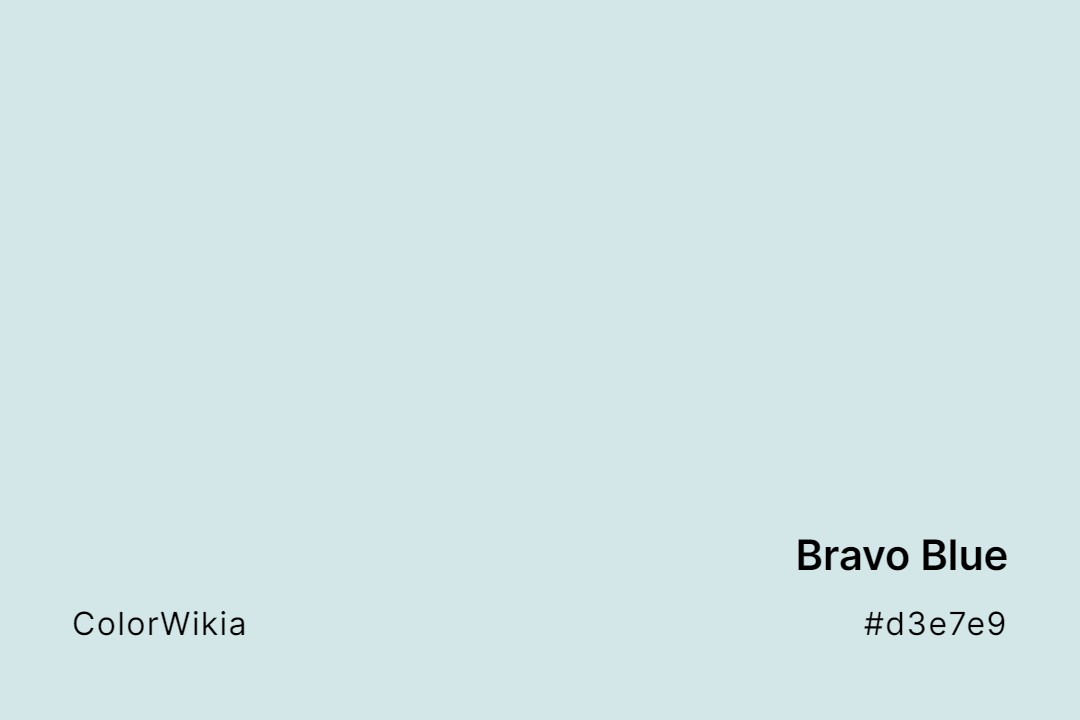 Bravo Blue Color – #d3e7e9: Codes and Complete Breakdown