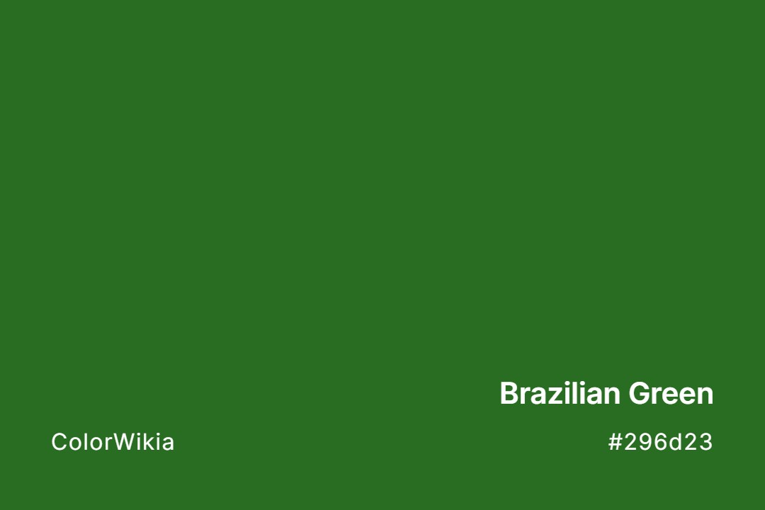 Brazilian Green Color – #296d23: Codes and Complete Breakdown