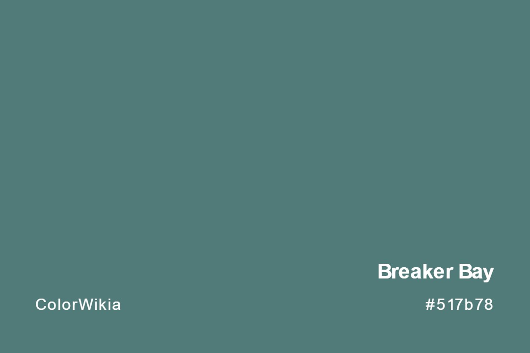 Breaker Bay Color – #517b78: Codes and Complete Breakdown