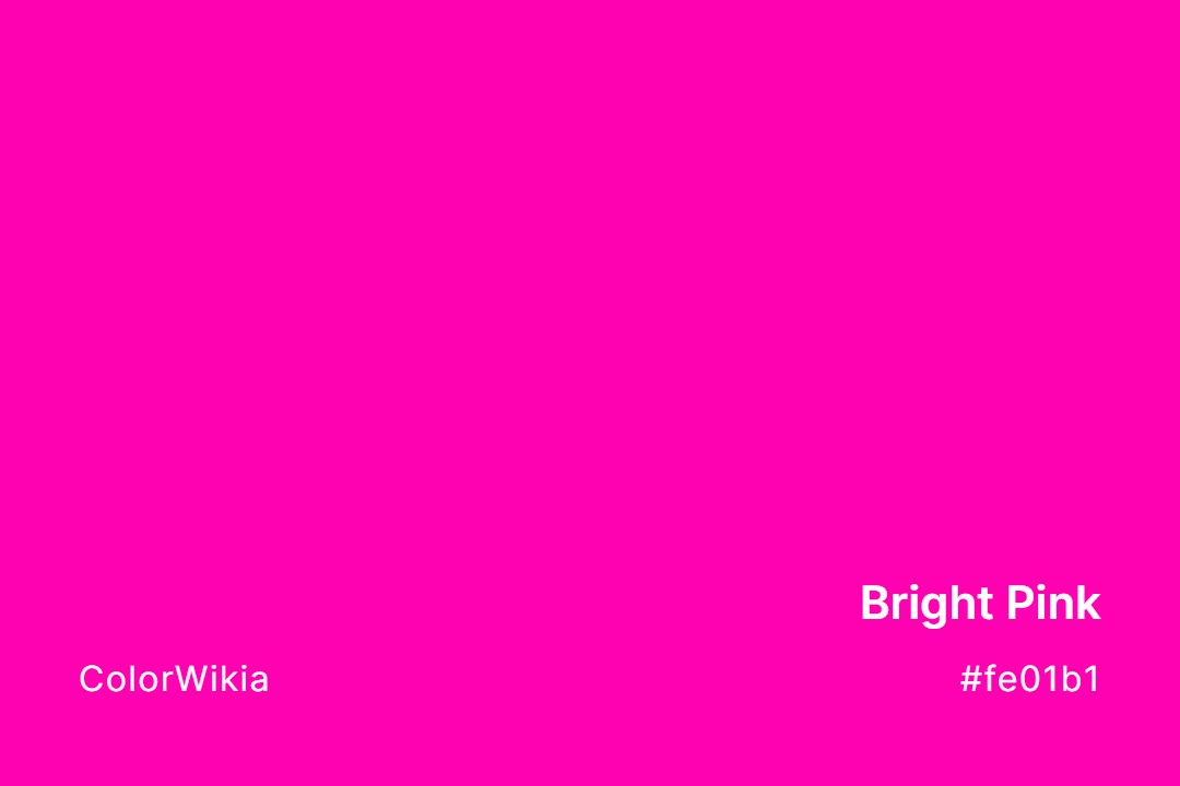 Bright Pink Color – #fe01b1: Codes and Complete Breakdown