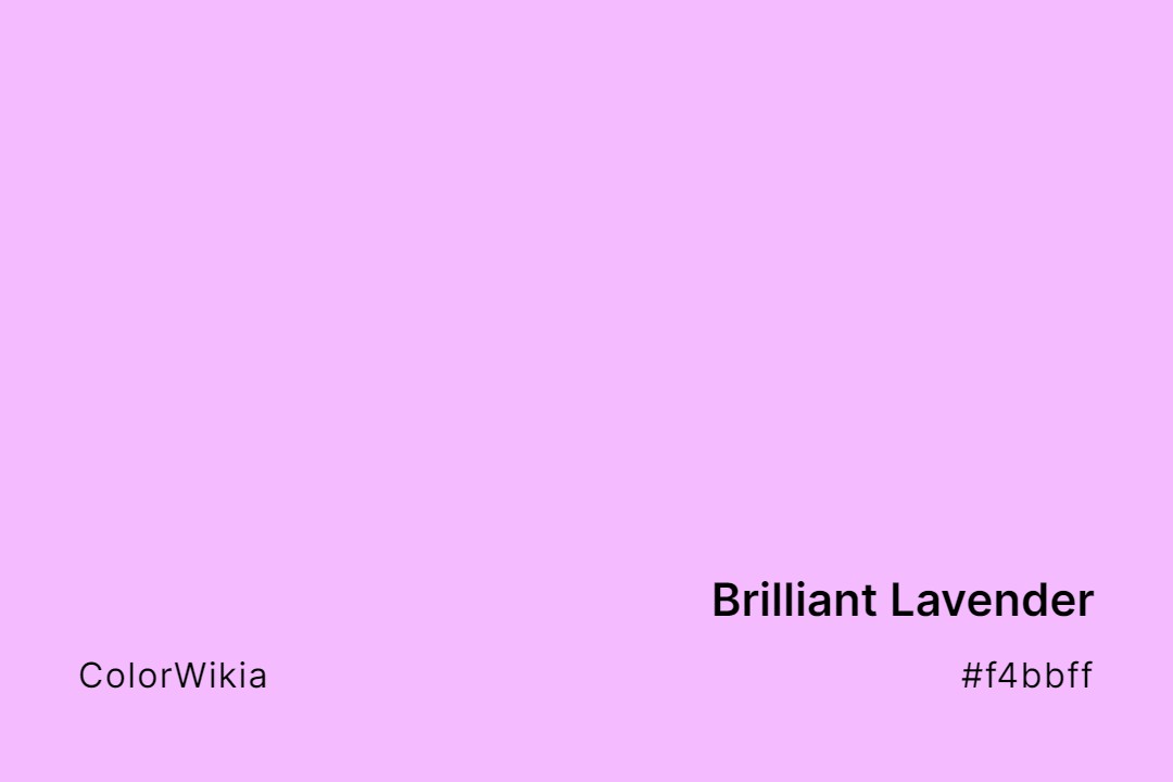 Brilliant Lavender Color – #f4bbff: Codes and Complete Breakdown