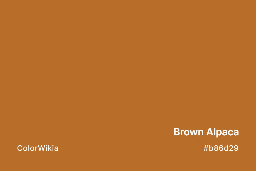 brown alpaca color b86d29