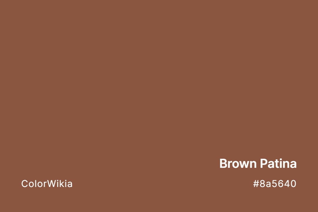 Brown Patina Color – #8a5640: Codes and Complete Breakdown