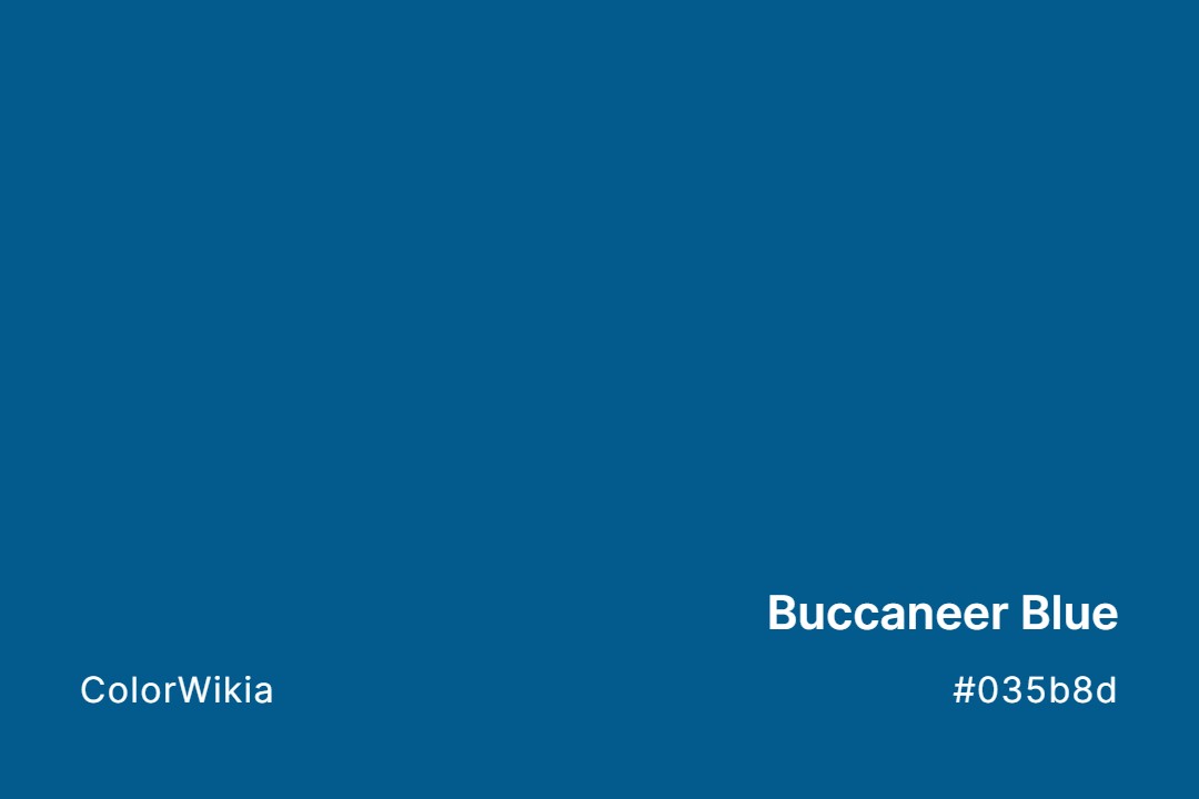 Buccaneer Blue Color – #035b8d: Codes and Complete Breakdown