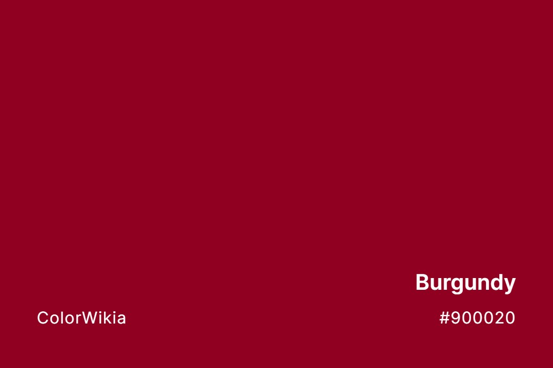 Burgundy Color – #900020: Codes and Complete Breakdown