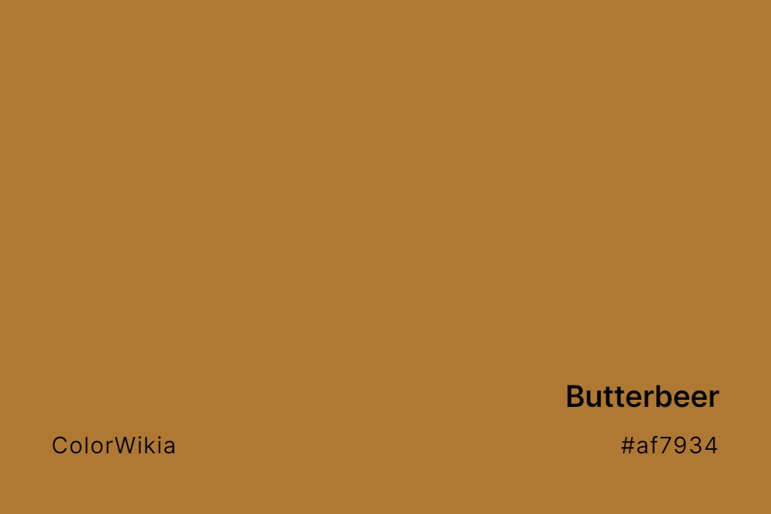 Butterbeer Color – #af7934: Codes and Complete Breakdown