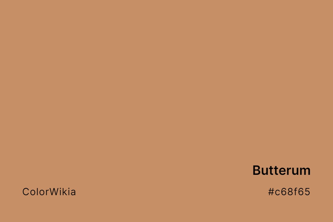 Butterum Color – #c68f65: Codes and Complete Breakdown