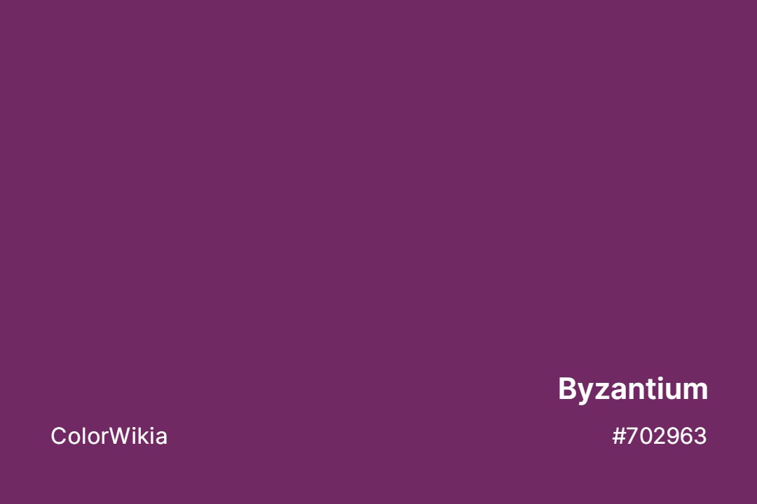 Byzantium Color – #702963: Codes and Complete Breakdown