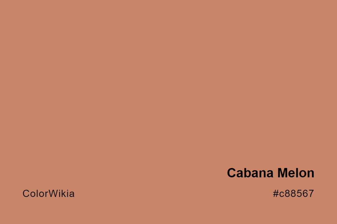 cabana melon color c88567