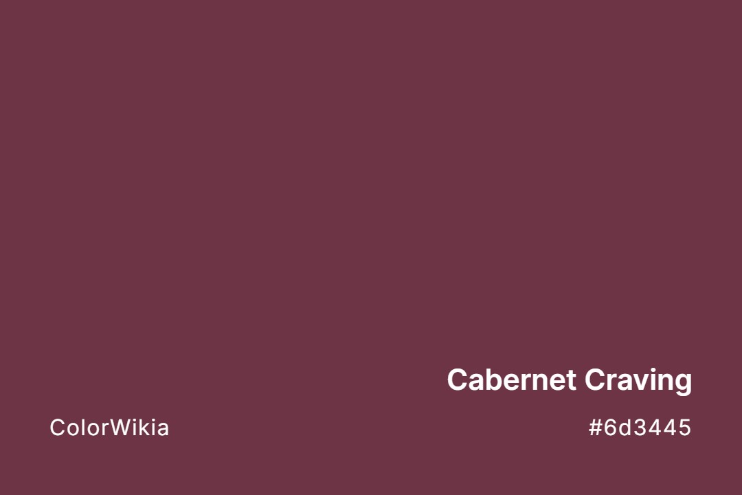 Cabernet Craving Color – #6d3445: Codes and Complete Breakdown