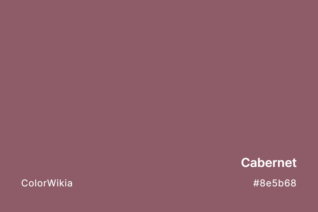 Cabernet Color – #8e5b68: Codes and Complete Breakdown