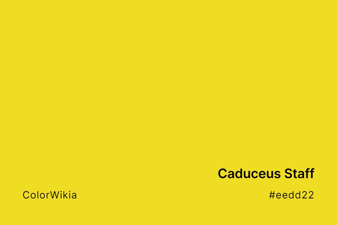 Caduceus Staff Color – #eedd22: Codes and Complete Breakdown