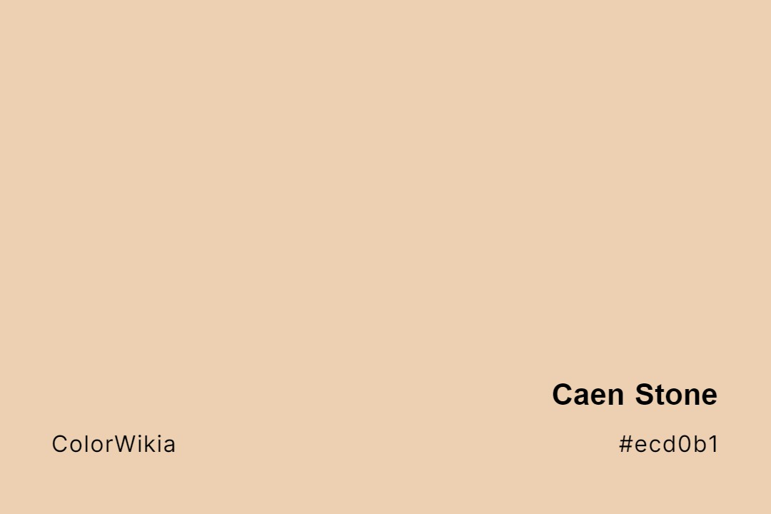 Caen Stone Color – #ecd0b1: Codes and Complete Breakdown