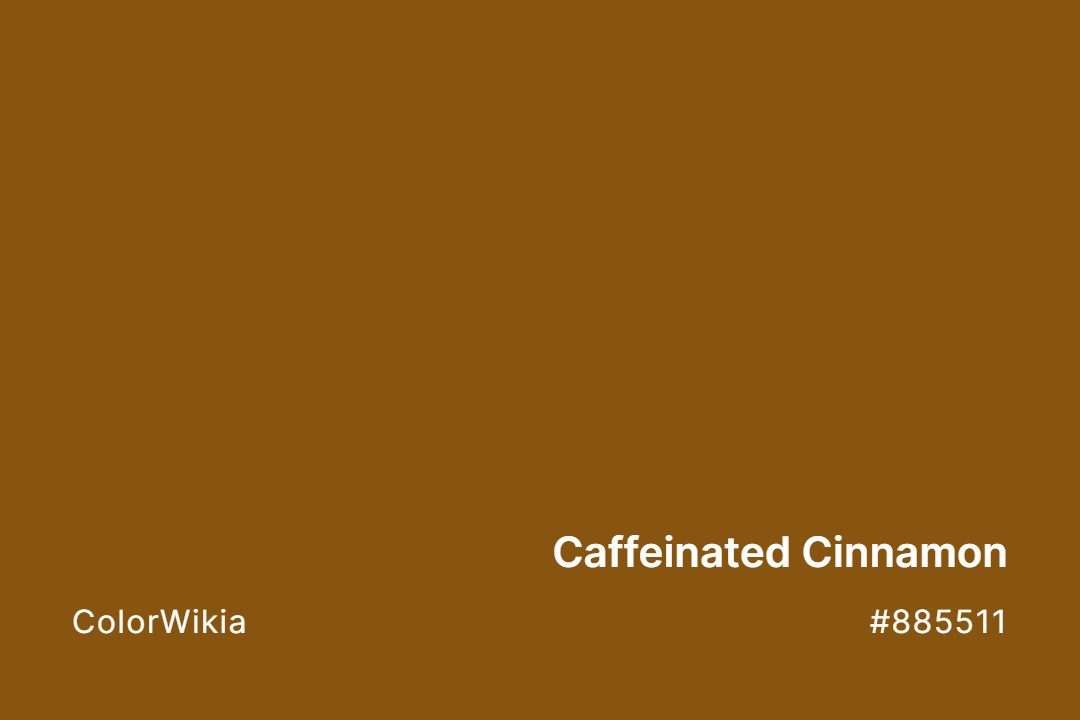 Caffeinated Cinnamon Color – #885511: Codes and Complete Breakdown