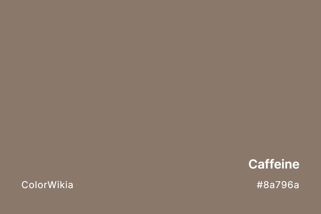 Caffeine Color – #8a796a: Codes and Complete Breakdown