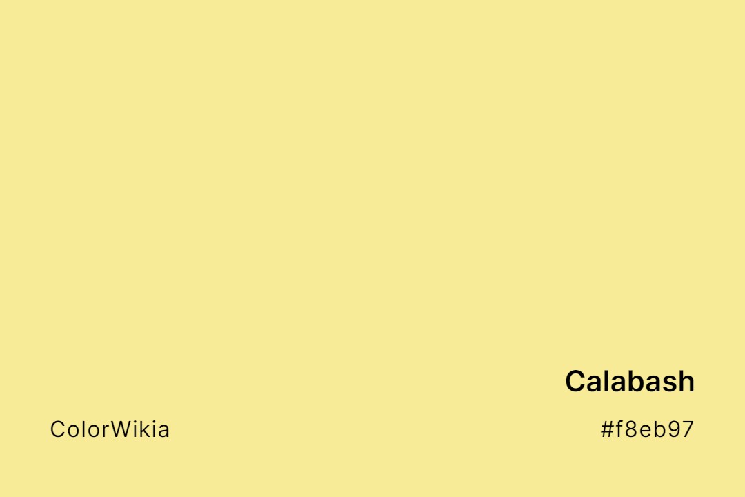 Calabash Color – #f8eb97: Codes and Complete Breakdown