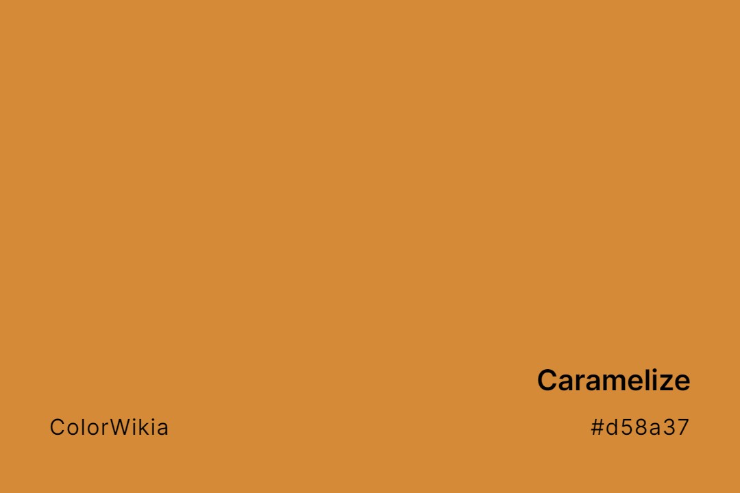 Caramelize Color – #d58a37: Codes and Complete Breakdown