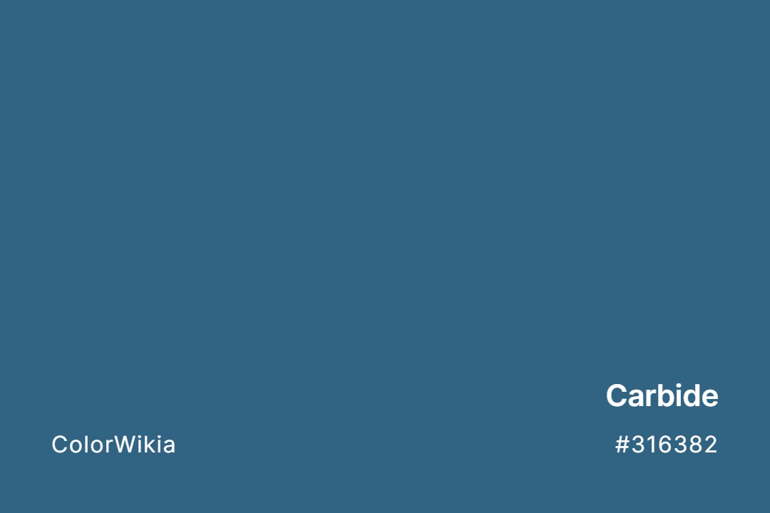 Carbide Color – #316382: Codes and Complete Breakdown